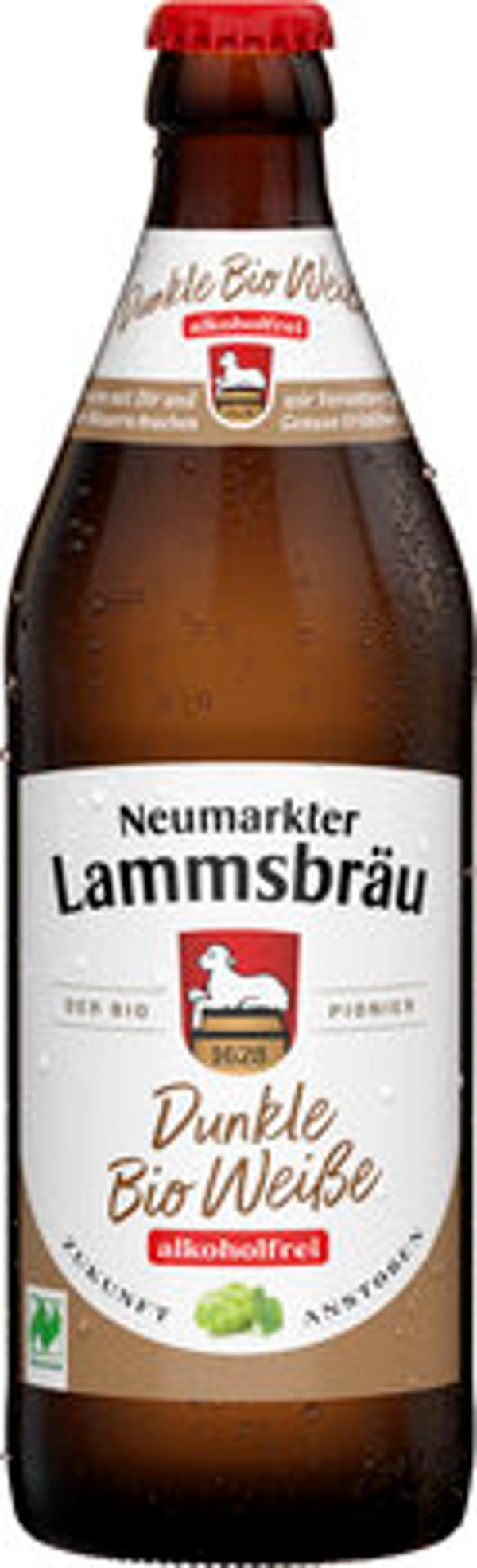 Produktfoto zu Lammsbräu dunkle Weiße alkfrei