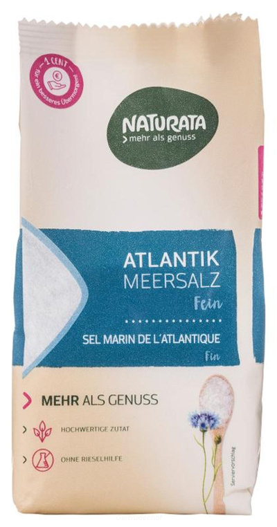 Produktfoto zu Salz Atlantikmeersalz 500g NAT