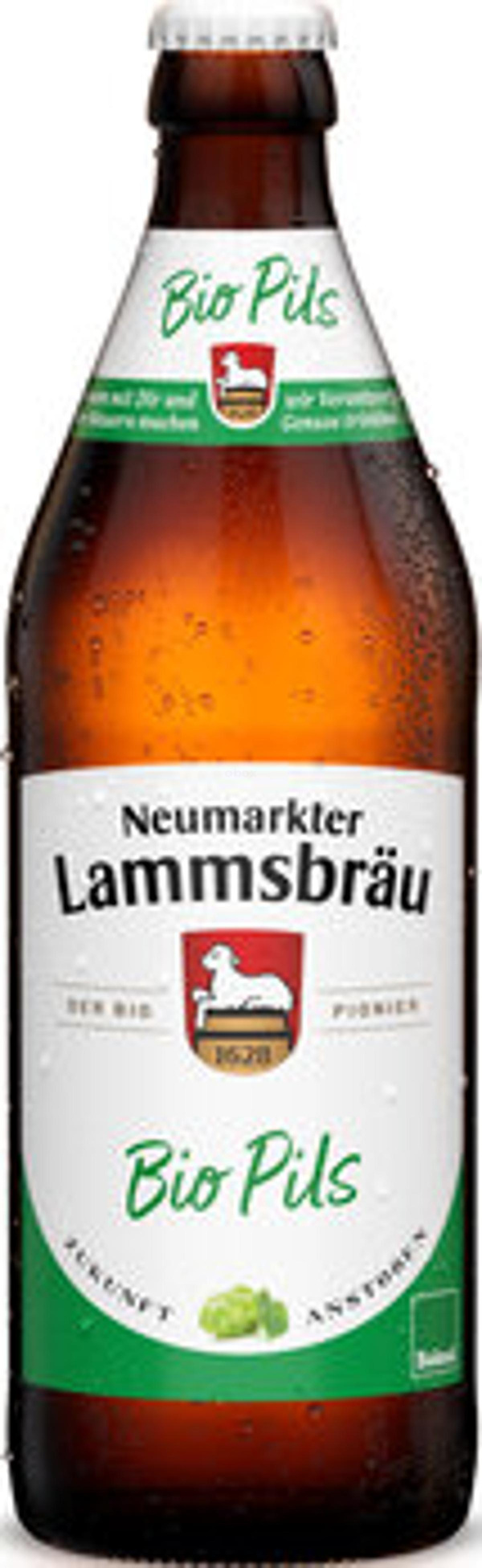 Produktfoto zu Lammsbräu Bio Pils (0,5L)