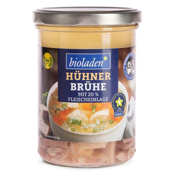 Produktfoto zu Hühnerbrühe m. Einlage (WBI)