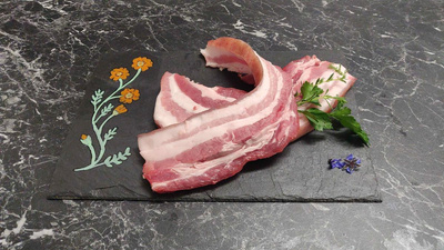 Produktfoto zu Schweinebauch Grillscheiben HH