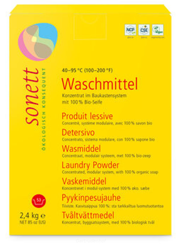 Produktfoto zu Waschmittel Pulver 2,4 kg SNT