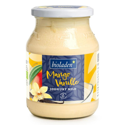 Produktfoto zu Joghurt Mango-Vanille 500g WBI
