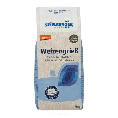 Produktfoto zu Weizengrieß 500 g (SPI)