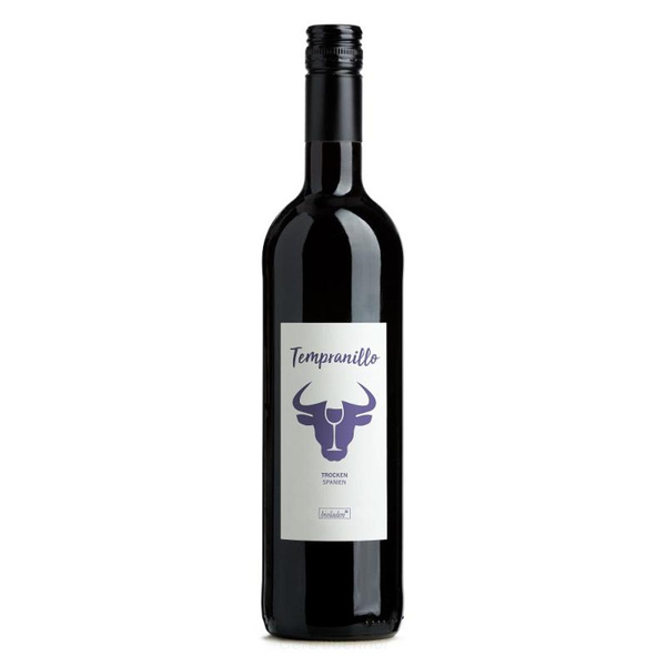 Produktfoto zu Tempranillo rot 0,75 l (WBI)