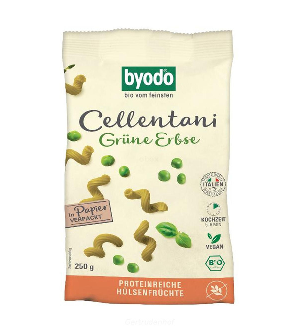 Produktfoto zu Cellentani grüne Erbse gf