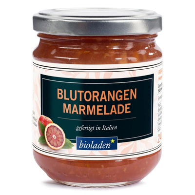 Produktfoto zu Blutorangenmarmelade 240g WBI