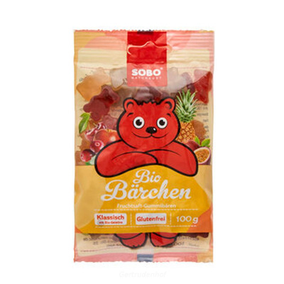Produktfoto zu Bärchen mit Gelatine 100g SOB