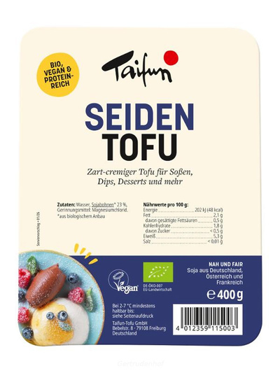 Produktfoto zu Seidentofu 400g (TAI)