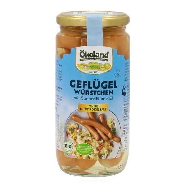 Produktfoto zu Geflügelwürstchen Glas (ÖKL)
