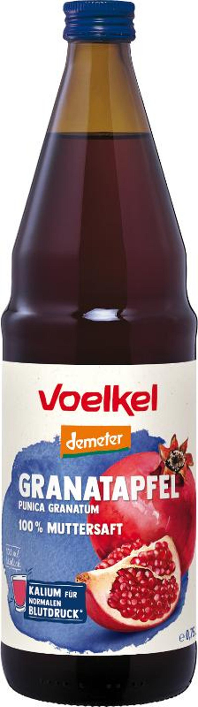 Produktfoto zu Granatapfel pur 0,75 l (VOE)