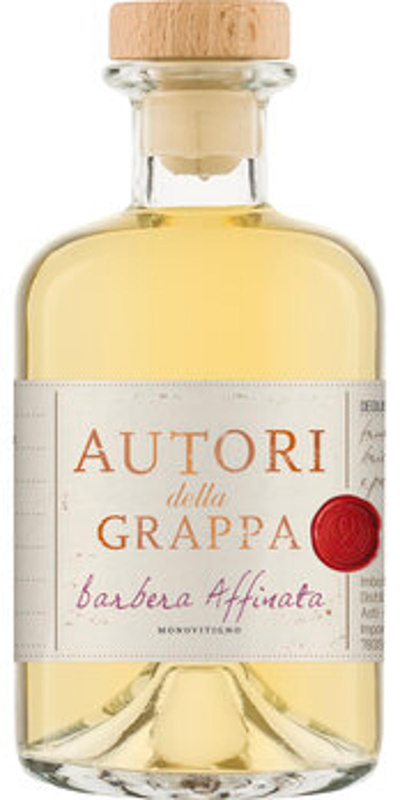 Produktfoto zu Grappa Barbera Affinata 0,5L