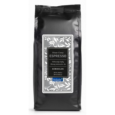Produktfoto zu Espresso gemahlen 250 g (WBI)