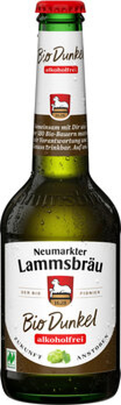 Produktfoto zu Lammsbräu Dunkel Alkoholfrei