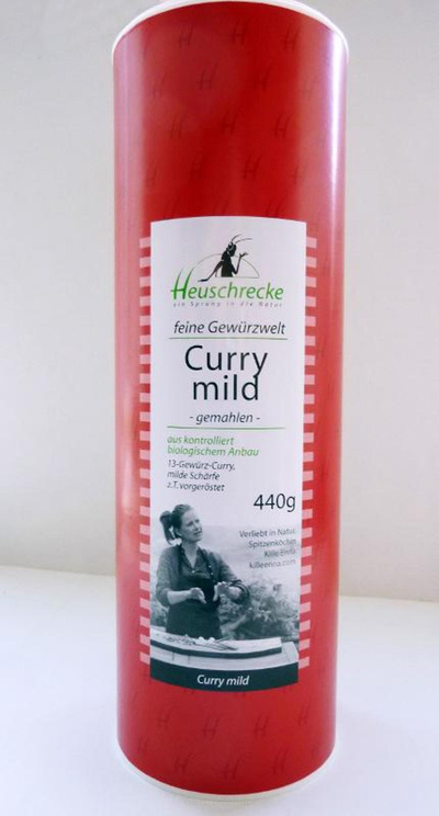 Produktfoto zu Curry mild Dose (440g)