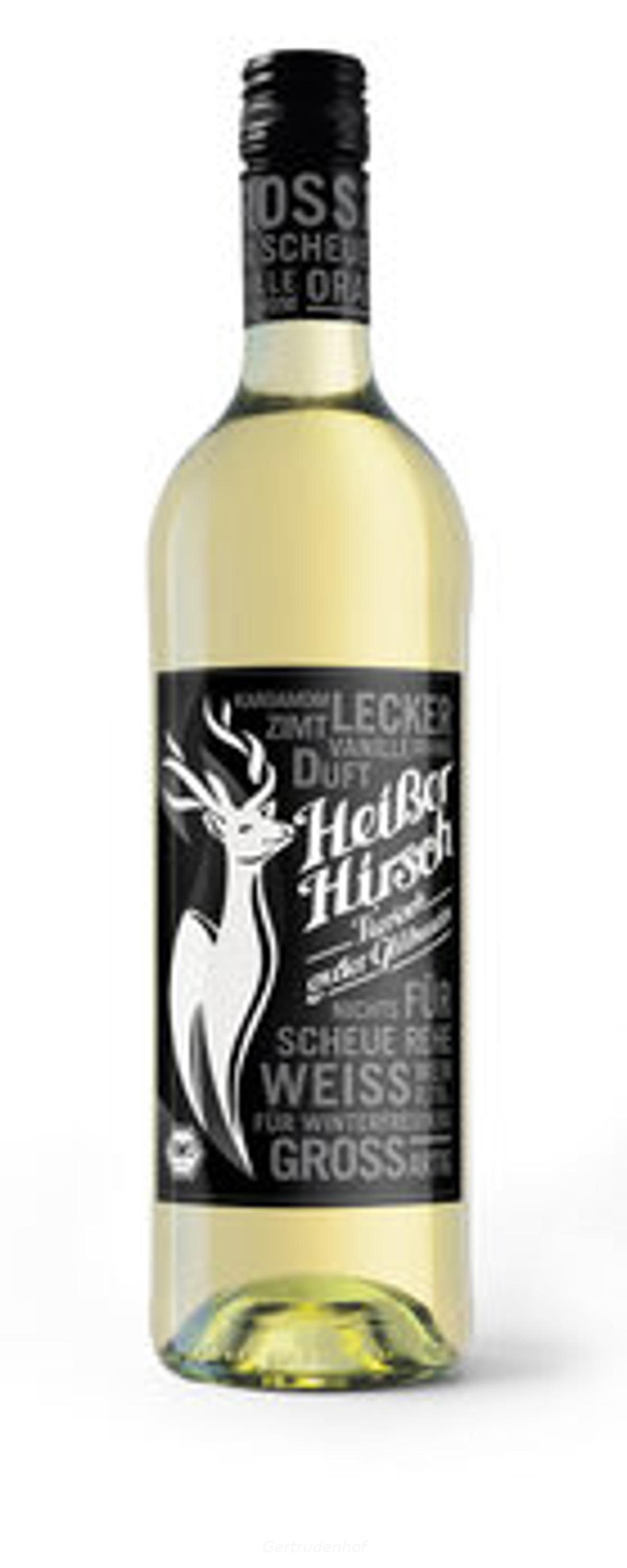 Produktfoto zu Heißer Hirsch weiß 0,75L HHI