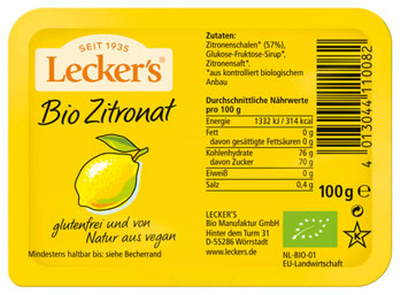 Produktfoto zu Zitronat 100g BTH