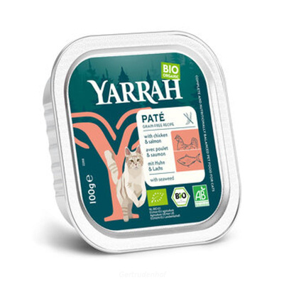 Produktfoto zu Katze Paté Lachs 100g Yarrah