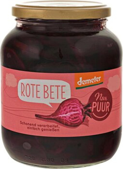 Produktfoto zu Rote Bete Glas 680g (NPU)