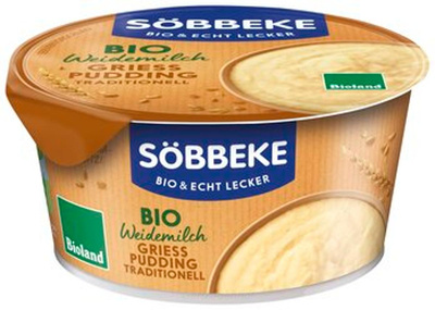 Produktfoto zu Grießpudding Traditionell SÖB
