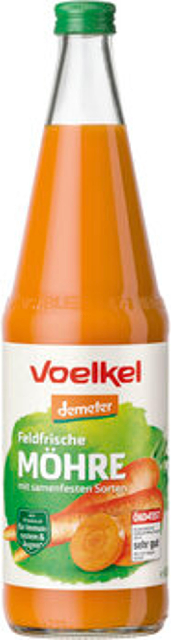 Produktfoto zu Möhrensaft feldfri. 0,7l VOE