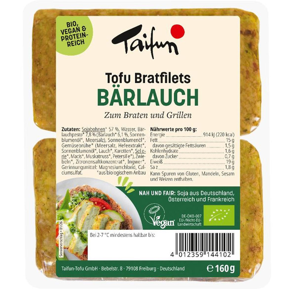 Produktfoto zu Bärlauch Bratfilets 160g (TAI)