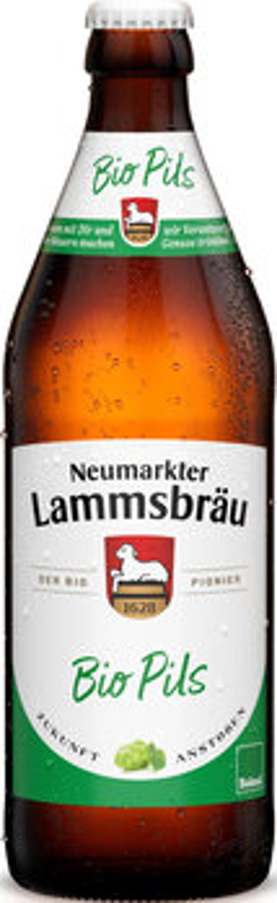 Produktfoto zu Lammsbräu Bio Pils (0,5L)