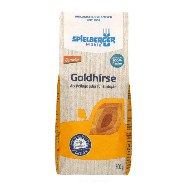 Produktfoto zu Hirse, Gold 500g demeter SPI
