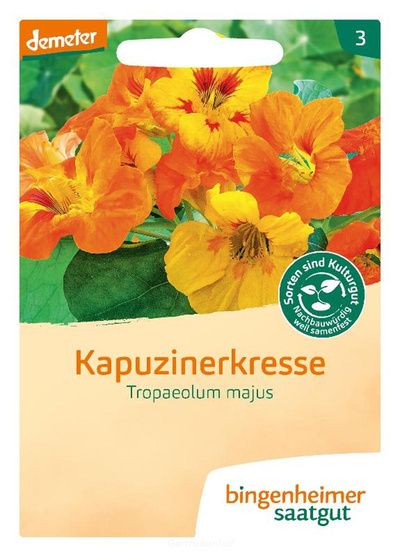Produktfoto zu Kapuzinerkresse, Saatgut