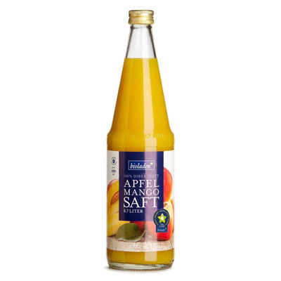 Produktfoto zu Apfel Mangosaft 0,7 l (WBI)