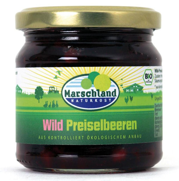 Produktfoto zu Wild-Preiselbeeren 220g (MAR)