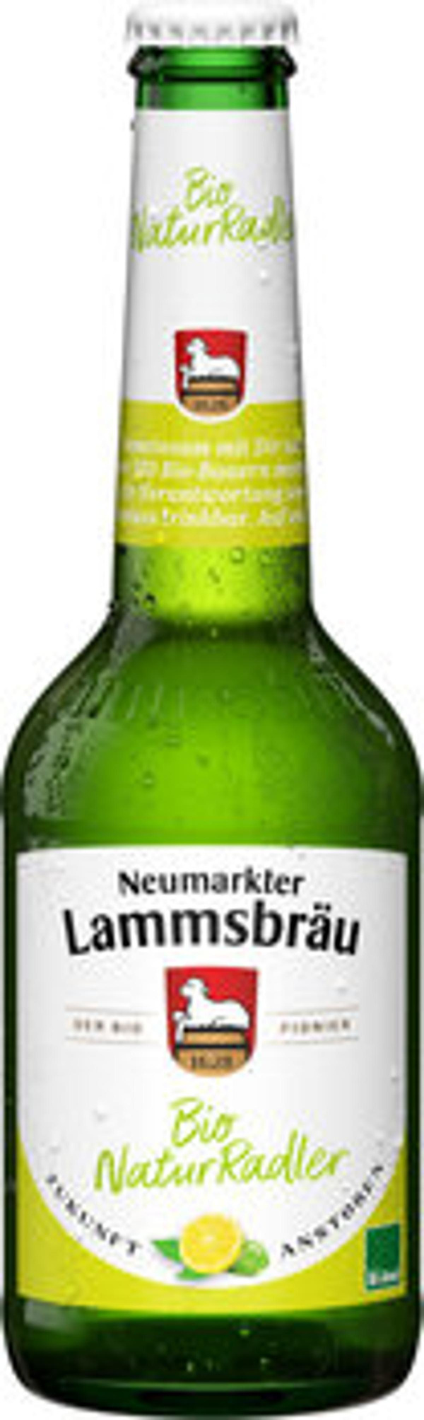 Produktfoto zu Lammsbräu Natur Radler 0,33l