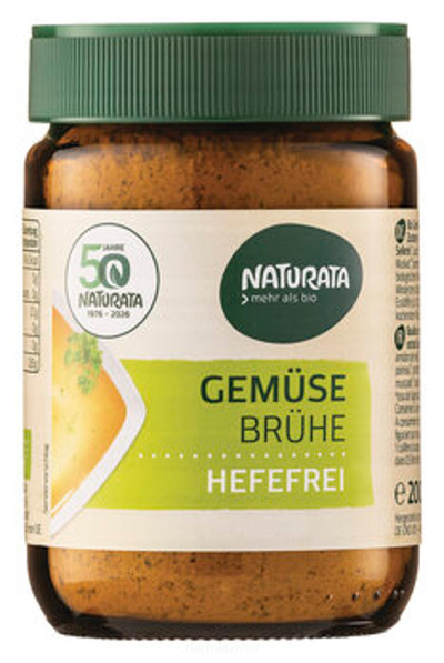 Produktfoto zu Gemüsebrühe hf 200g Glas NAT