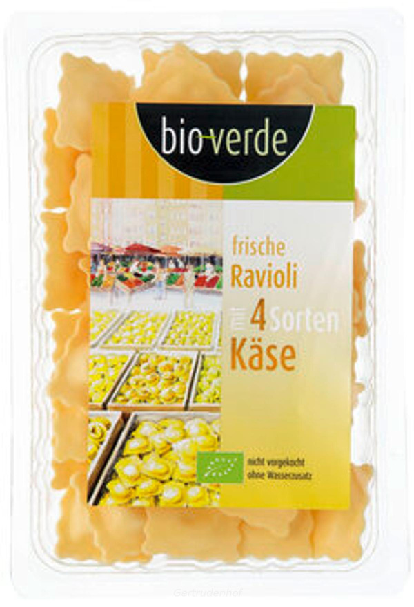 Produktfoto zu Ravioli 4 Sorten Käse 250g