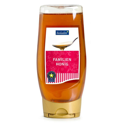 Produktfoto zu Familienhonig flüssig 500g WBI