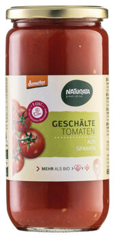 Produktfoto zu Tomaten geschält 660g (NAT)