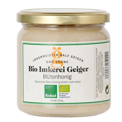 Produktfoto zu Blütenhonig 500g IMK