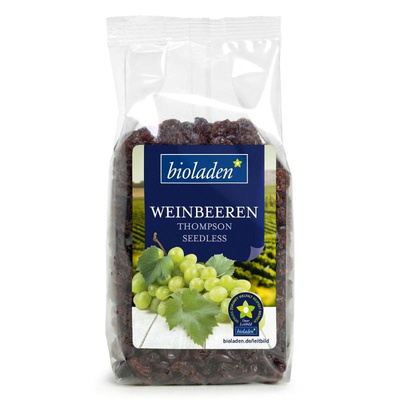 Produktfoto zu Weinbeeren 250g (WBI)