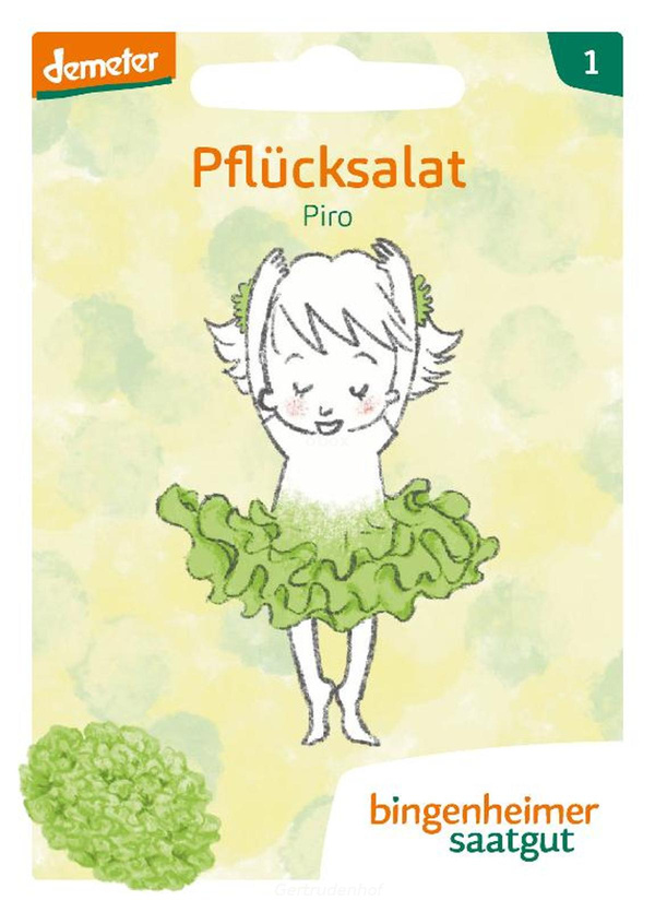 Produktfoto zu Pflücksalat Eichblatt Saatgut