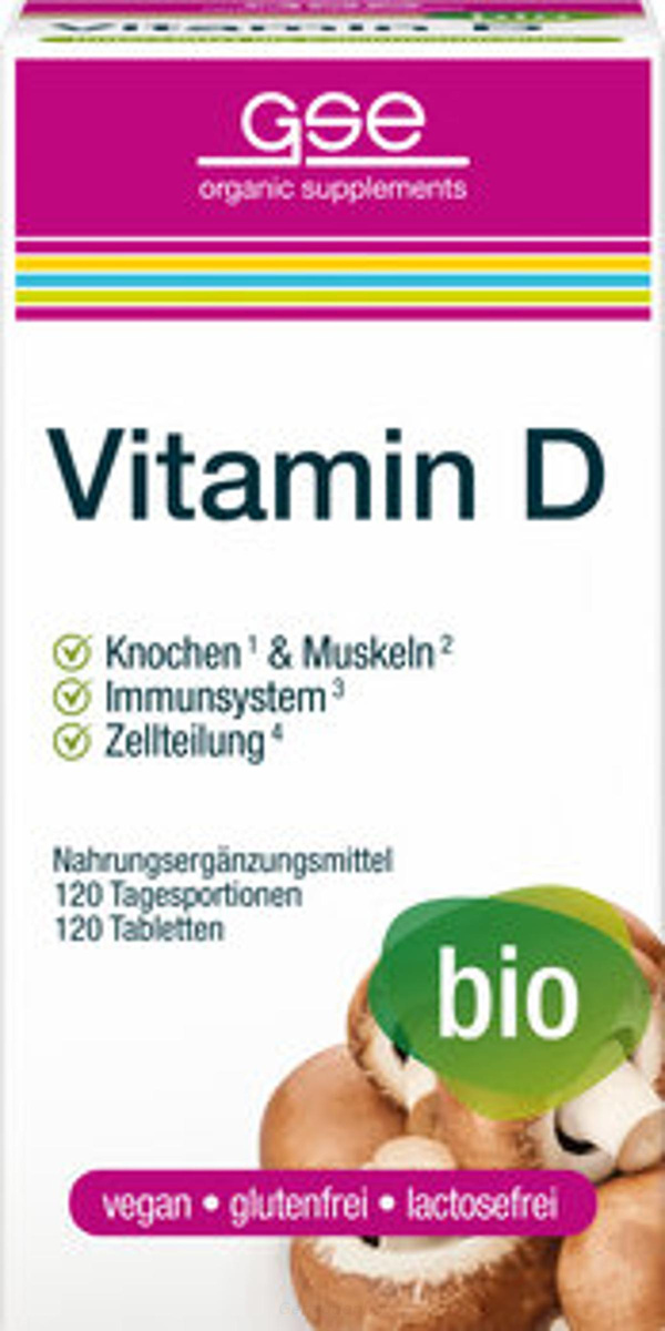 Produktfoto zu Vitamin D Compact 120 Tabl GSE