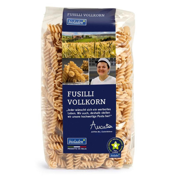 Produktfoto zu Fusilli Vollkorn 500g, WBI