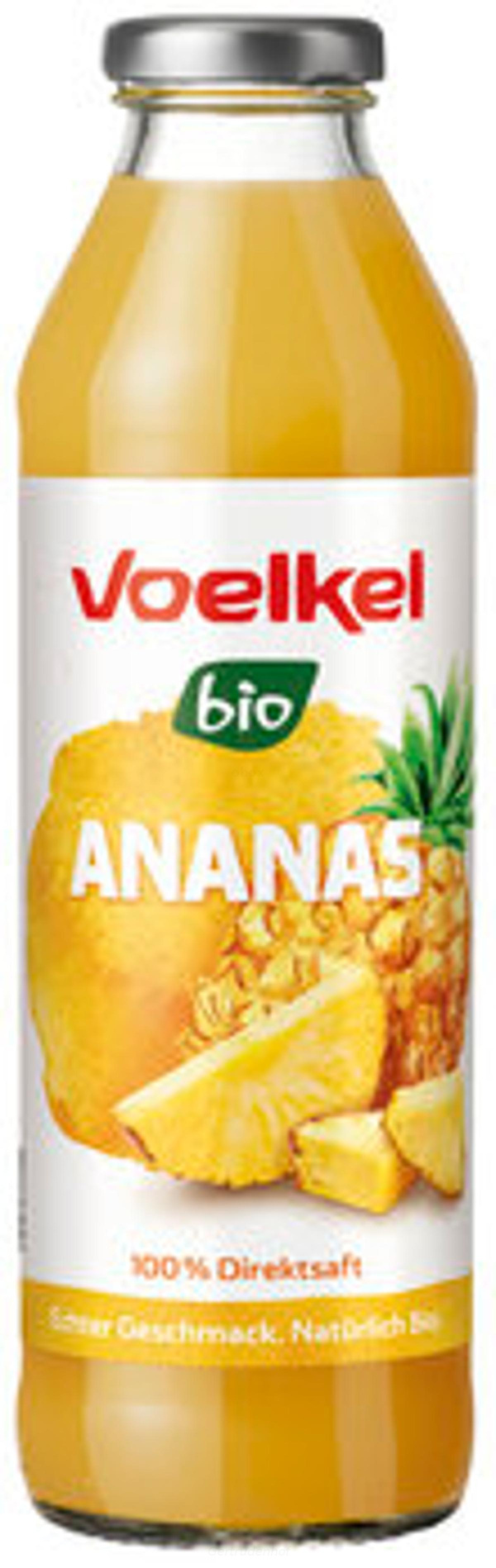 Produktfoto zu Ananassaft 0,5L VOE