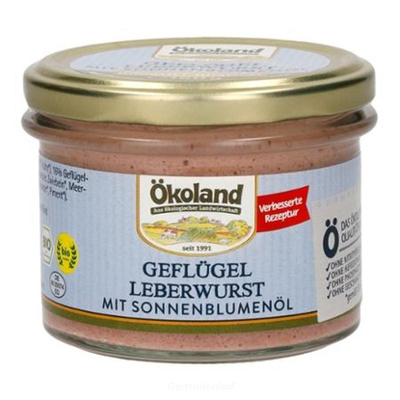 Produktfoto zu Geflügel Leberwurst Gourm. ÖKL