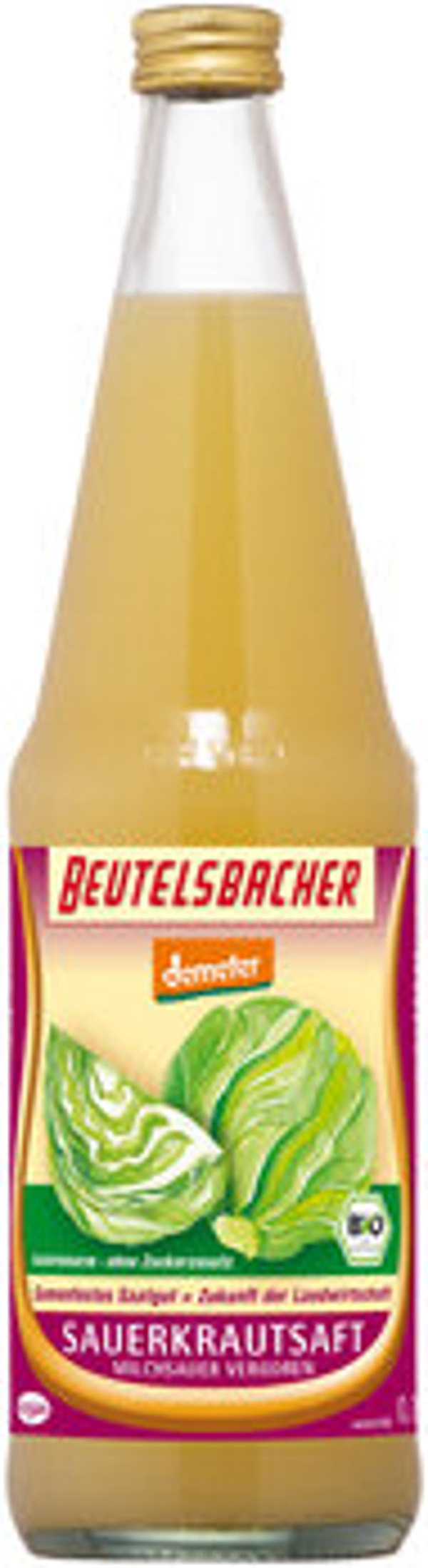 Produktfoto zu Sauerkrautsaft milchsauer BEU