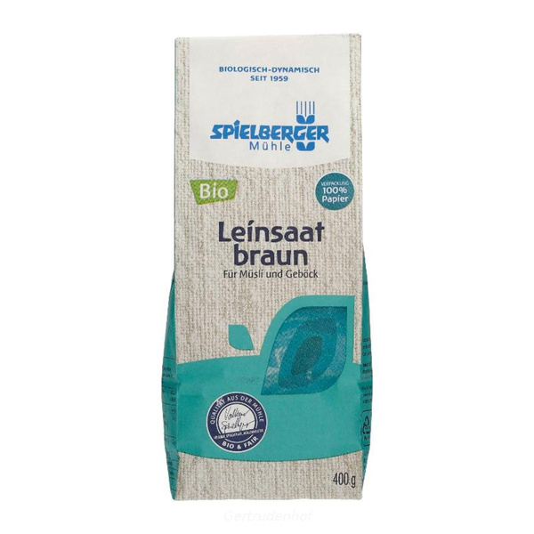 Produktfoto zu Leinsaat braun 400 g (SPI)