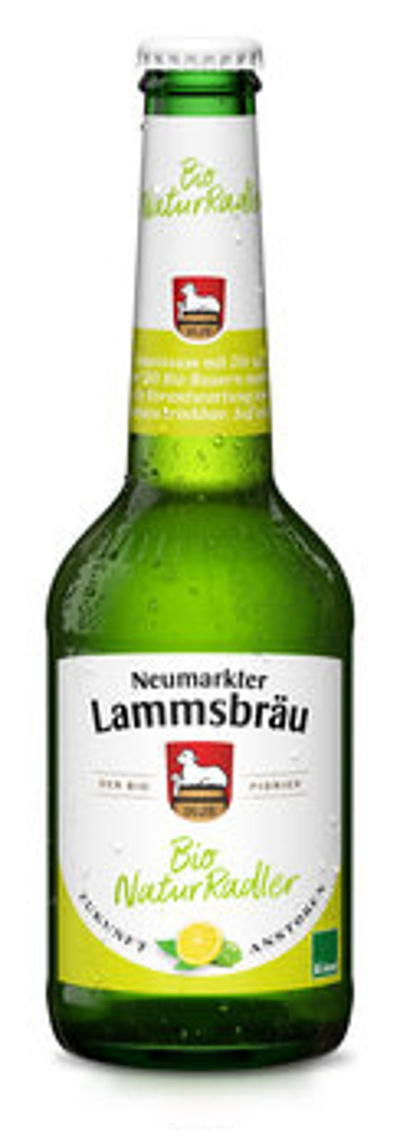 Produktfoto zu Lammsbräu Natur Radler 0,33l