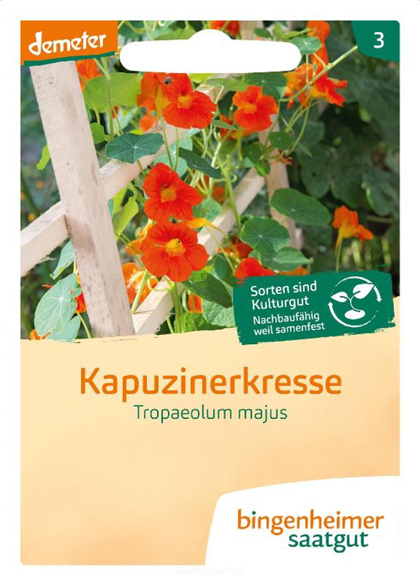 Produktfoto zu Kapuzinerkresse, Saatgut