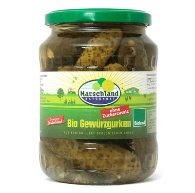 Produktfoto zu Gewürzgurken o. Zucker 670g