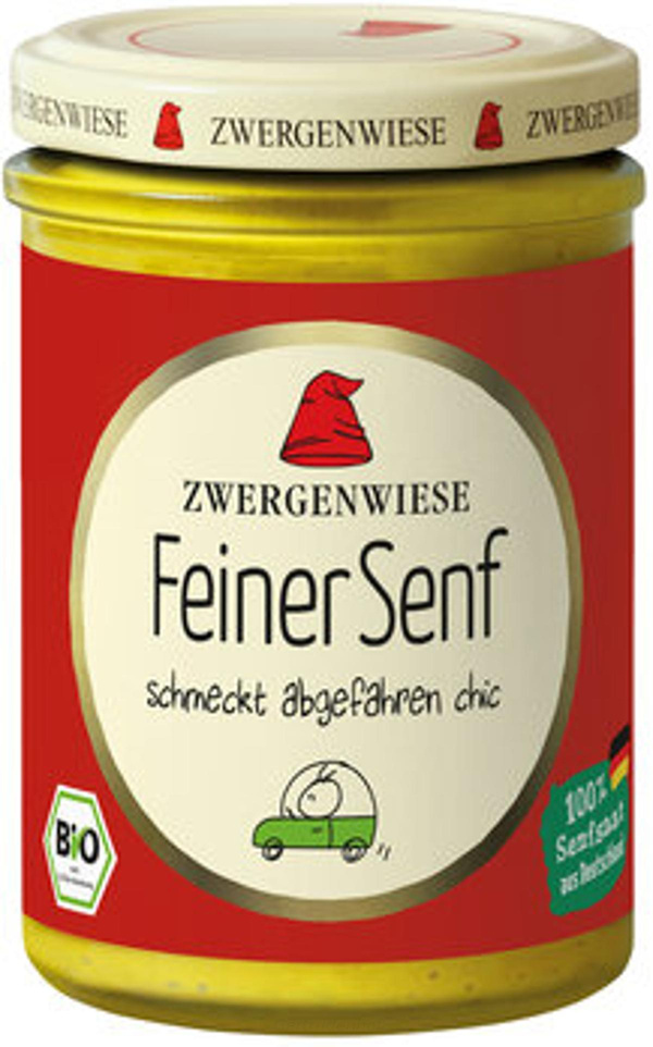 Produktfoto zu Senf fein 160 ml (ZWE)