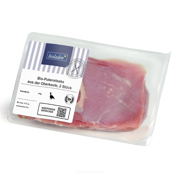 Produktfoto zu Putensteak Oberkeule 2 Stück